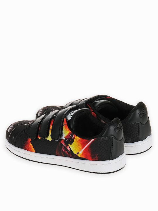 Kids Sneakers with Scratch Black
