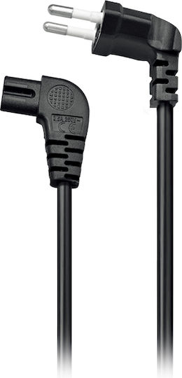 NOD Euro - IEC C7 Cable 1.5m Μαύρο 141-0293