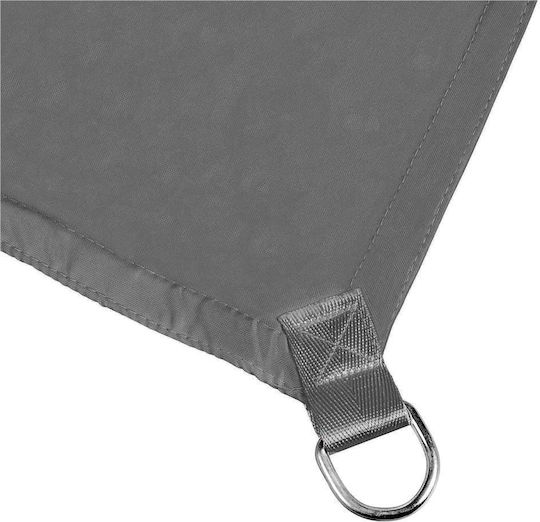 3x3 M Waterproof Sunshade Canopy Terrace Balcony Uv Protection Gray
