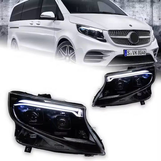 Carner Front Lights Led for Mercedes-Benz Vito 2pcs