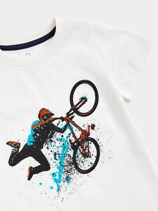 Kinder-T-Shirt Weiß