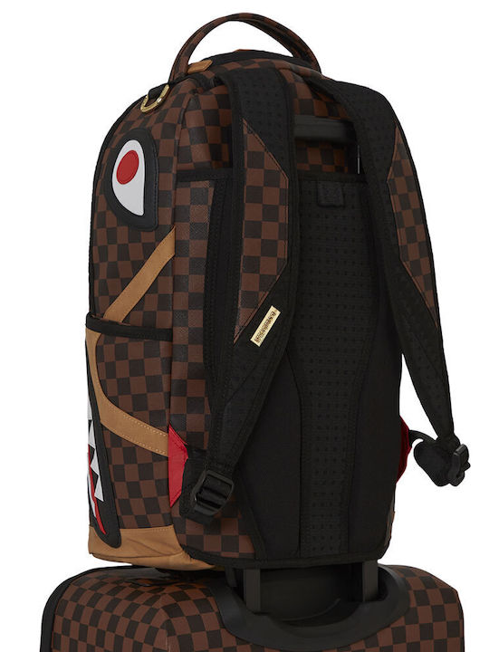 Sprayground Hennyville Cabin Suitcase Brown with 4 Wheels Height 54cm