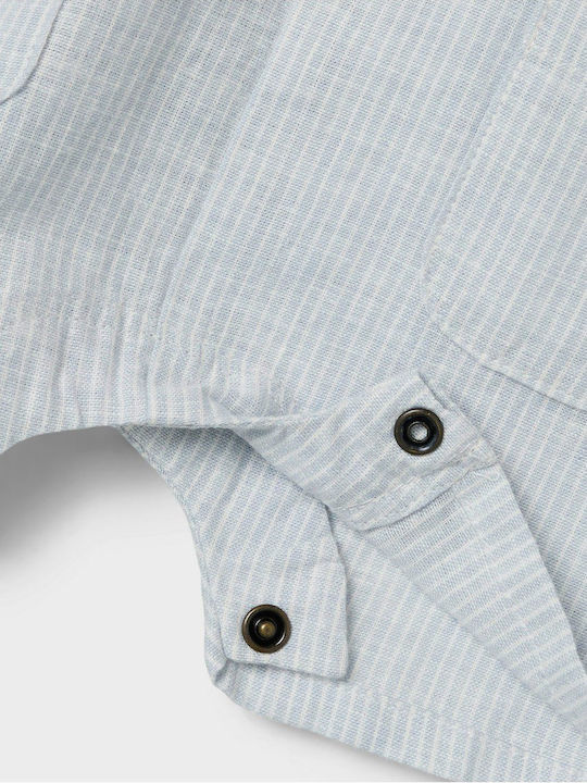 Lil' Atelier Babystrampler Ärmellos Sky Blue