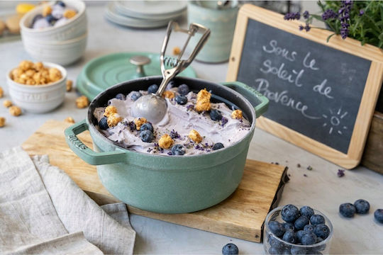 Staub La Cocotte Βαθιά Κατσαρόλα από Μαντέμι 3.8lt / 24cm