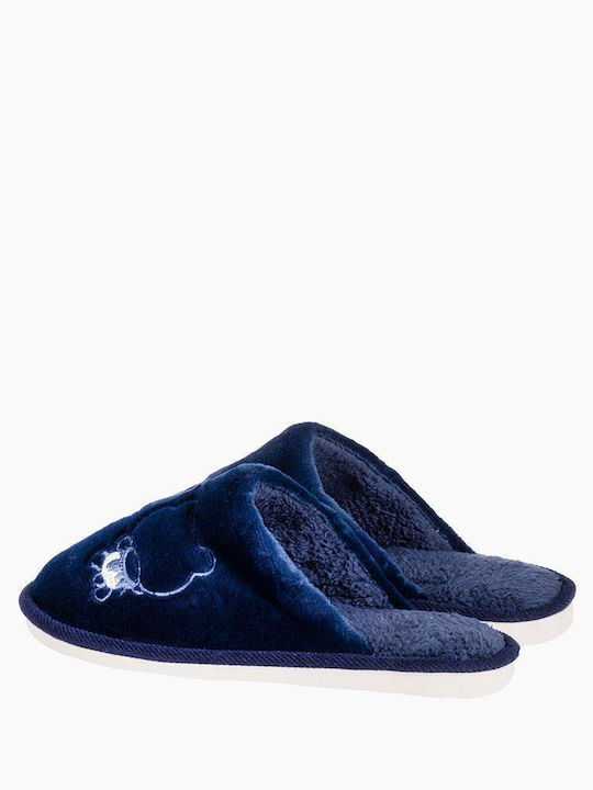 Winter Women's Slippers Blue