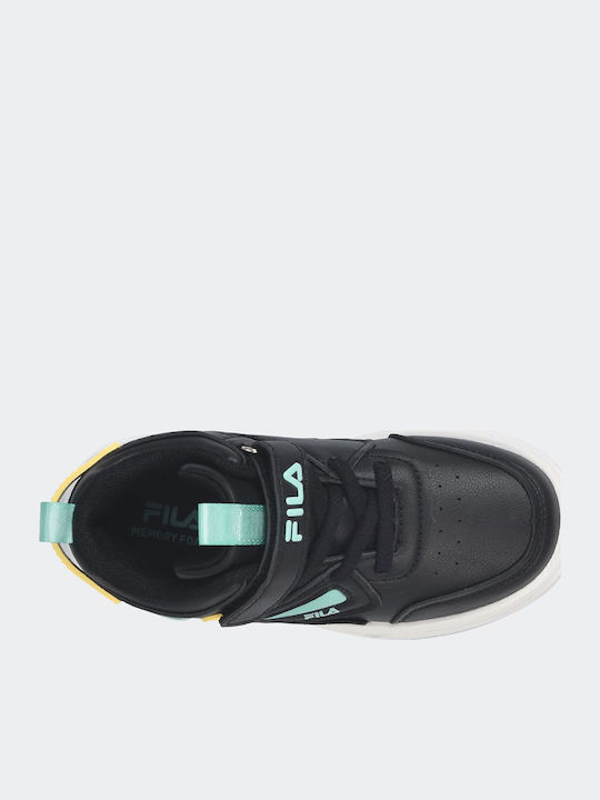 Memory Ayo Παιδικά Sneakers με Σκρατς Μαύρα
