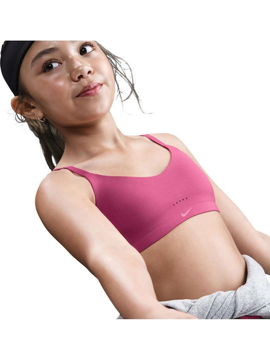 Nike Alate Kinder-Bustier Dri-Fit Rosa