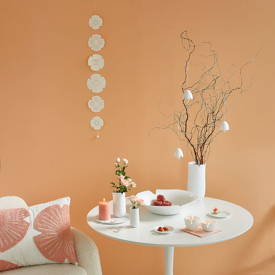 Raeder Decorative Bowl Orange 9x9x5cm