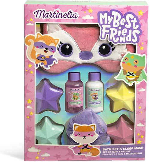 Martinelia Mein Beste Freunde Bad-Set & Schlafmaske Schönheitsset Fox