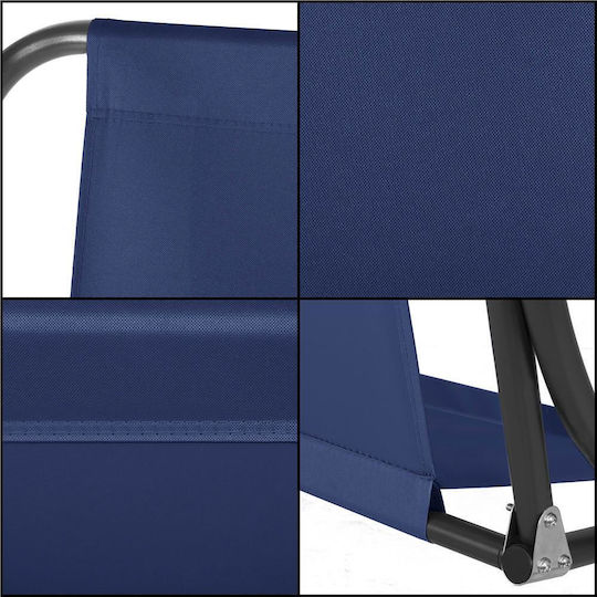 Copertină pentru leagăn Albastru 0.9x1.1m