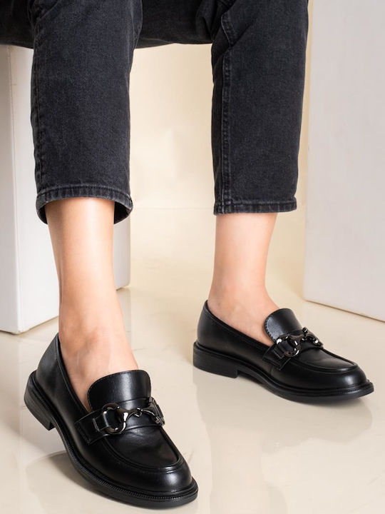 Women's Loafers in Black Color
