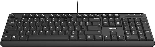 Canyon CNS-HKB02-UK/US Nur Tastatur Internationales Englisch