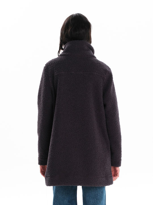 Women's Lifestyle Jacket for Winter Black