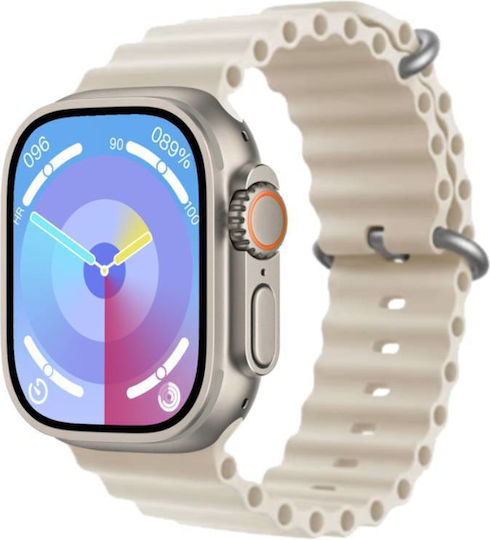 Eko Ultra II Smartwatch with Heart Rate Monitor (White)