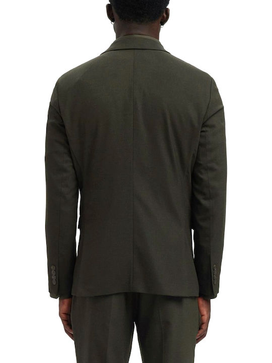Selected Men's Suit Jacket Slim Fit Khaki