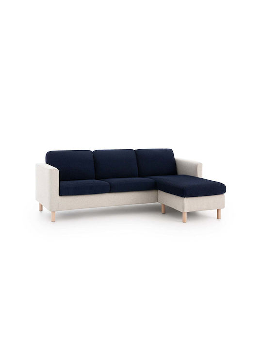 Sofazip Ελαστικό Κάλυμμα Σκαμπό Navy Blue 65εκ.