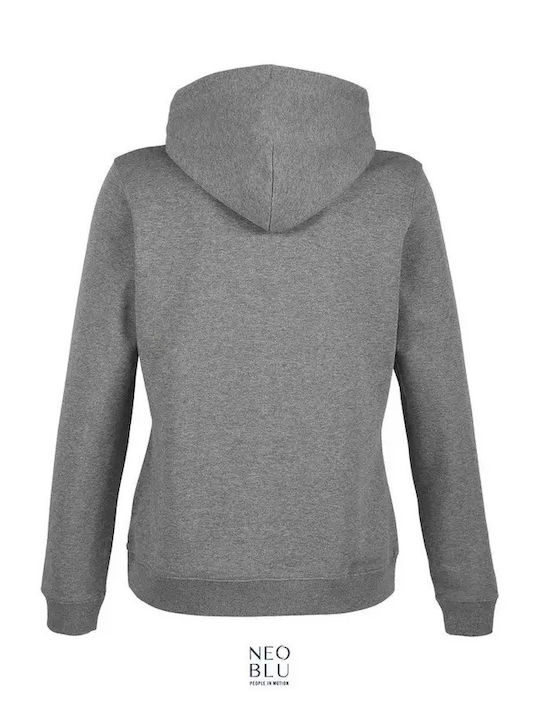 Neoblu Werbe-Hoodie Grey Melange