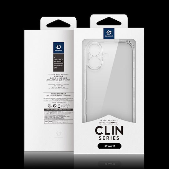Dux Ducis Clin Back Cover Silicone / Plastic Transparent (iPhone 17)