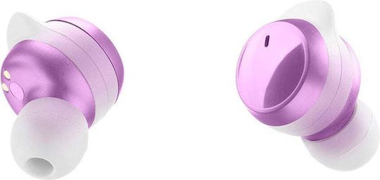 Cellular Line Music Sound Flow In-ear Bluetooth Handsfree Earphones with Charging Case Violet