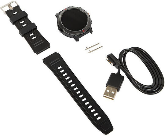 Blow X21 48mm Smartwatch mit Pulsmesser (Schwarz)
