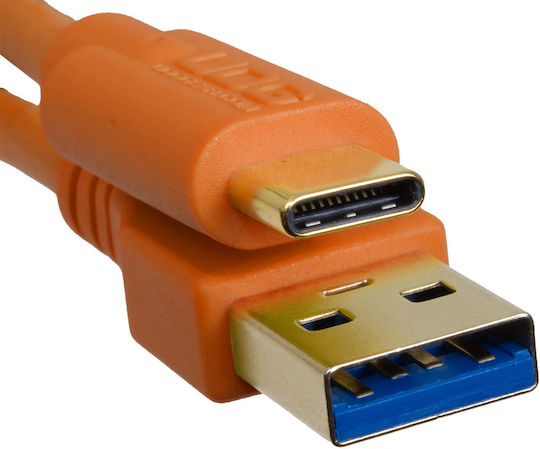 UDG Cablu USB 3.0 USB-C Masculin - USB-A Portocaliu 1.5m U98001OR