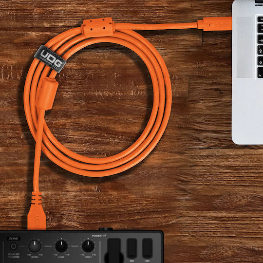 UDG Cablu USB 3.0 USB-C Masculin - USB-A Portocaliu 1.5m U98001OR