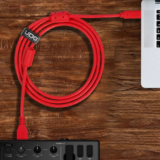 UDG USB 3.0 Cable USB-C Male - USB-A Red 1.5m U98001RD
