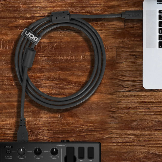 UDG USB 3.0 Cable USB-C male - USB-A Μαύρο 1.5m U98001BL
