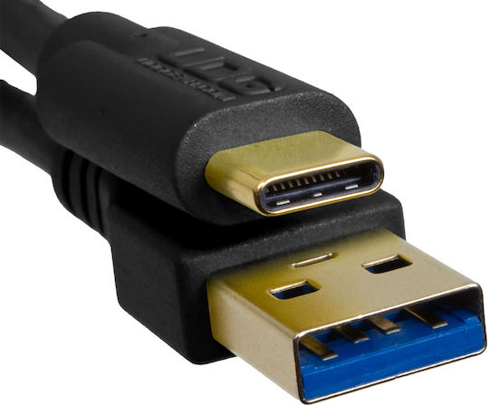 UDG USB 3.0 Cable USB-C male - USB-A Μαύρο 1.5m U98001BL