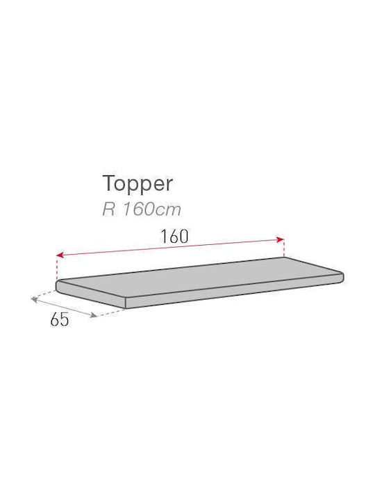 Sofazip Wasserdicht Elastische Abdeckung für Vier-Sitzer-Sofa Gray 220εκ. 1Stück SZTOPZAZU