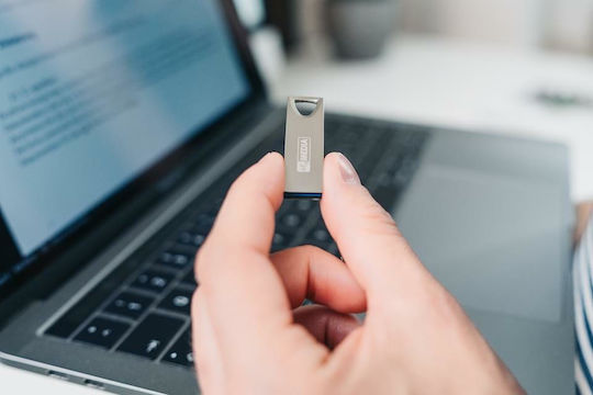 Verbatim MyMedia My Alu 32GB USB 3.2 Stick Ασημί