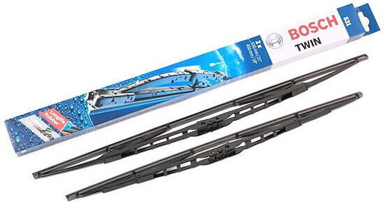 Bosch 531 Front Car Wiper Set 530mm/450mm for Citroen C3 Mazda 323