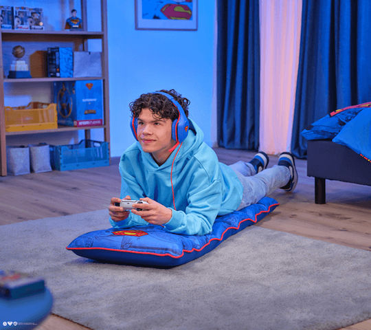 Trust GXT 415SM Zirox Lightweight Over Ear Gaming Headset με σύνδεση 3.5mm Superman for Nintendo Switch / PS4 / PS5 / XBOX
