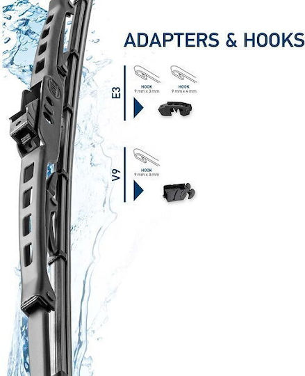 Hella WP21 Autoscheibenwischer Fahrer Wischerlänge 530mm