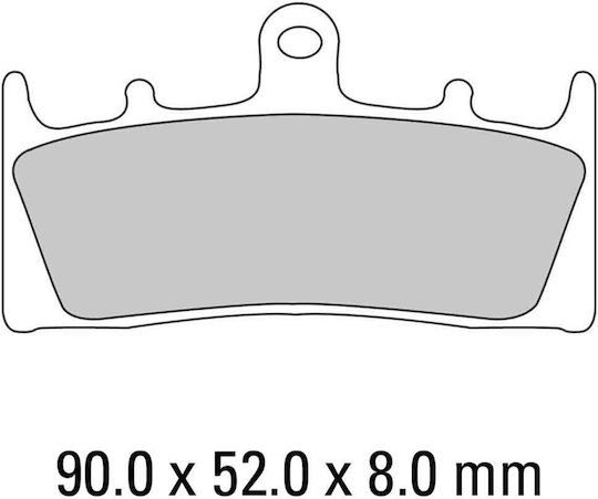 Ferodo Motorcycle Brake Pads ZX-12 for Kawasaki ZRX 1200 / ZX-7R Ninja / ZX-9R Ninja