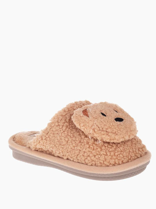 Kids Slippers Brown