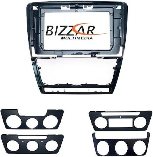 Bizzar Πρόσοψη 2 Din Συμβατή με Οθόνη 10" για Skoda Octavia 2005-2012
