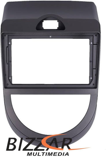 Bizzar DIN Fascia Panels 2 Din Compatible with Screen 9" for Kia Soul 2009-2011