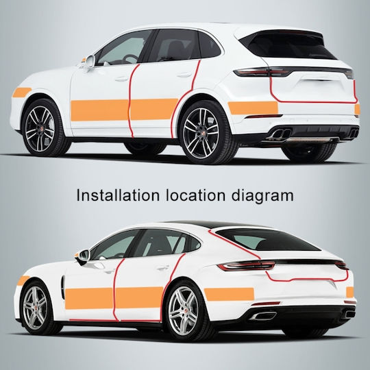 3M Αυτοκόλλητη Ταινία Αυτοκινήτου Carbon 1000 x 5cm σε Μαύρο Χρώμα