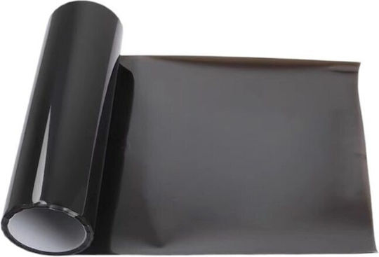 Folie Fum Negru Întunecat Idealstore Protecție Faruri Stopuri Oracal Dimensiuni 60 Cm X 60 Cm Protejează Împotriva Zgârieturilor Chimicalelor Radiațiilor UV Condițiilor Meteo Extreme Reduce Riscul Îngălbenirii Crăpării
