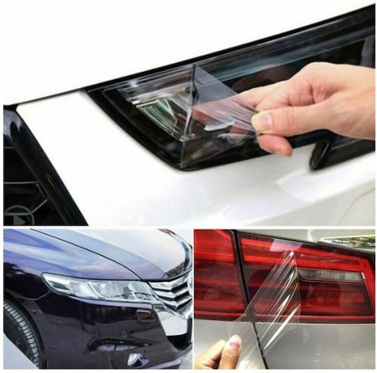 Transparent Film Idealstore Headlight Taillight Protection Dimensions 60 Cm X 60 Cm Protects Against Scratches Chemicals Uv Radiation Extreme Weather Conditions Reduces Risk Yellowing Cracking