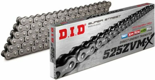 DID Drive Chain 525 for Honda VT for Triumph Tiger 800 for Yamaha FZ8 Fazer 122L