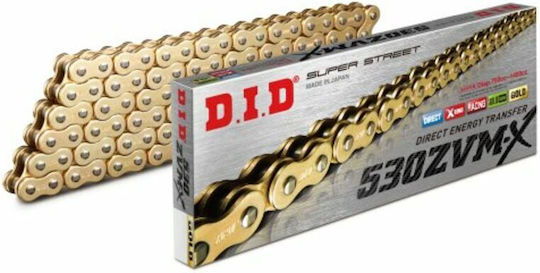DID Drive Chain 530 for Honda CBF 1000 for Triumph Tiger 1050 for Yamaha MT-01 114L