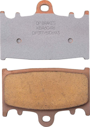 DP-Brakes Plăcuțe de frână pentru motociclete Înainte