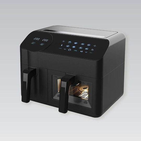 Maestro Air Fryer with Double Detachable Bucket 3.5lt Black MR-760