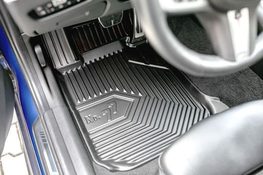 Frogum Set of Front and Rear Mats 4pcs for Mini Countryman 2010-2016 Black