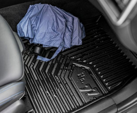 Frogum Set of Front and Rear Mats 4pcs for Audi Q5 2008-2016 Black