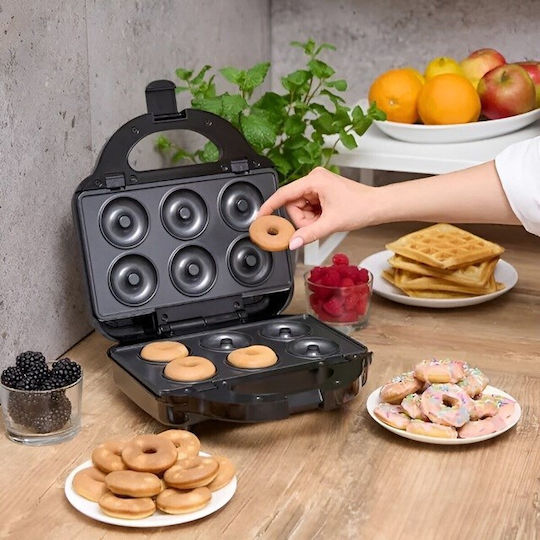 MPM Sandwich Maker Grill 750W Neagră