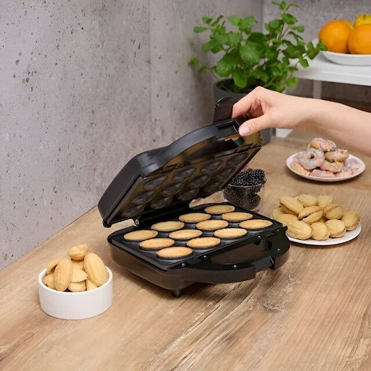 MPM Sandwich Maker Grill 750W Neagră