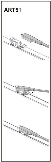 Lamelă Ștergător Auto Șofer 660mm